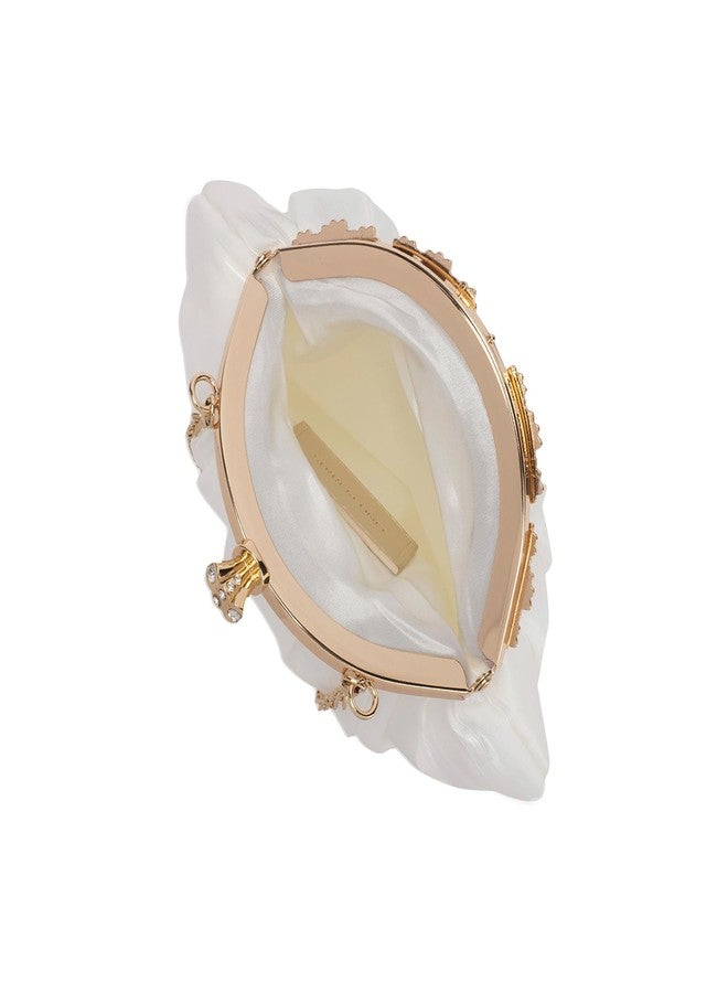 Lino Perros Texas Faye White Clutch - Image 5