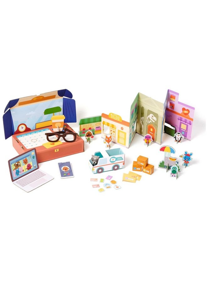 Sago Mini Big City, Activity Box with Pretend Play Toys & a Collectible Toy Figure, Kids Toys for Boys & Girls Ages 3 and up - Image 1