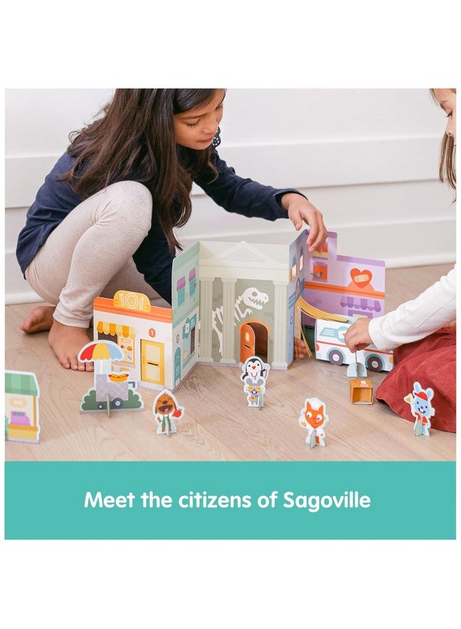 Sago Mini Big City, Activity Box with Pretend Play Toys & a Collectible Toy Figure, Kids Toys for Boys & Girls Ages 3 and up - Image 3