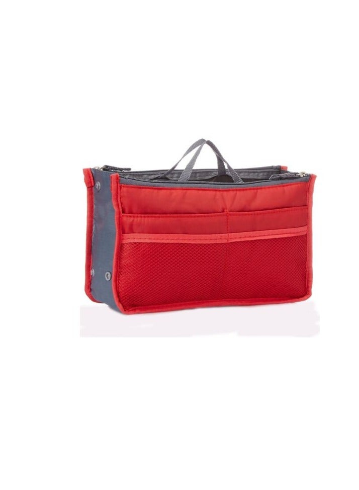 Shein Imported Multi-pocket Bag Organizer To Organize And Arrange Your Items In The Bag red - Image 1