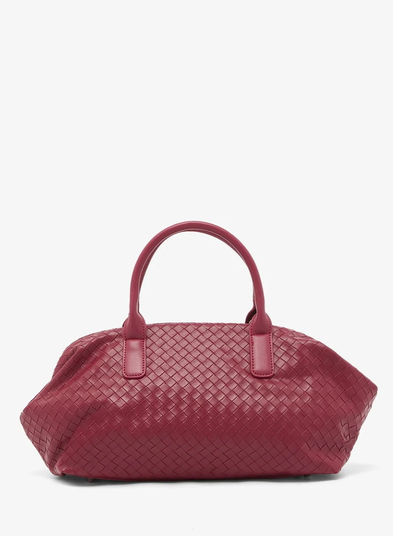 جلاموروس Woven Bowler Bag