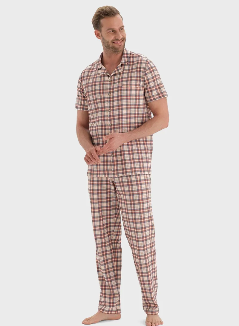dagi Nightwear Shirt & Trouser Set