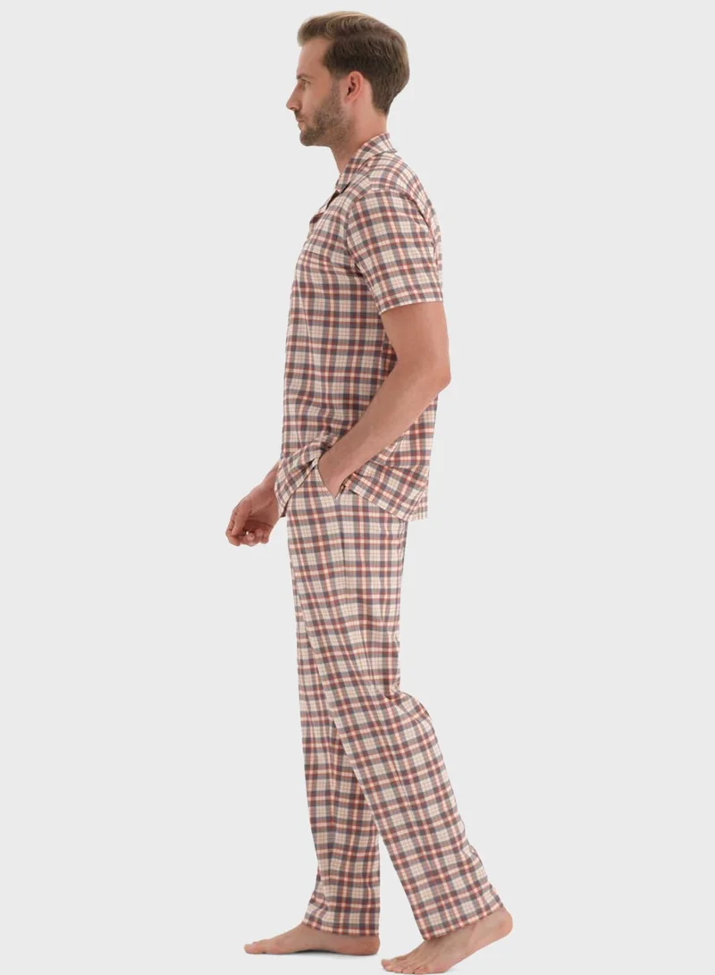 dagi Nightwear Shirt & Trouser Set