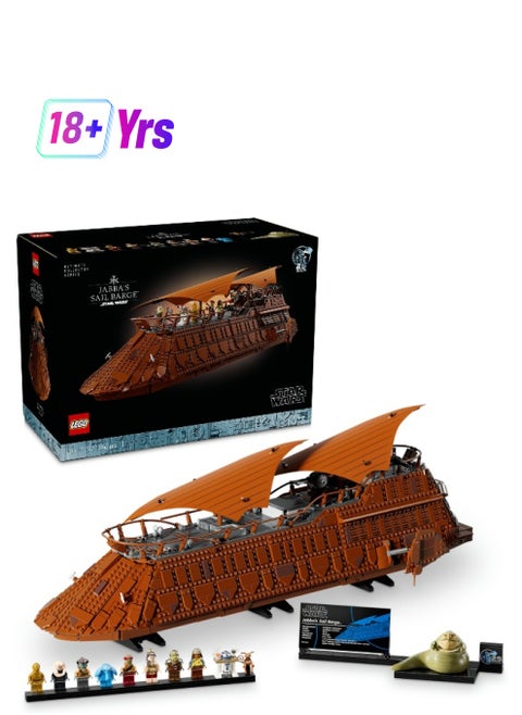 LEGO Star Wars Jabba’s Sail Barge Display Set 75397 Building Set (3943 Pieces)