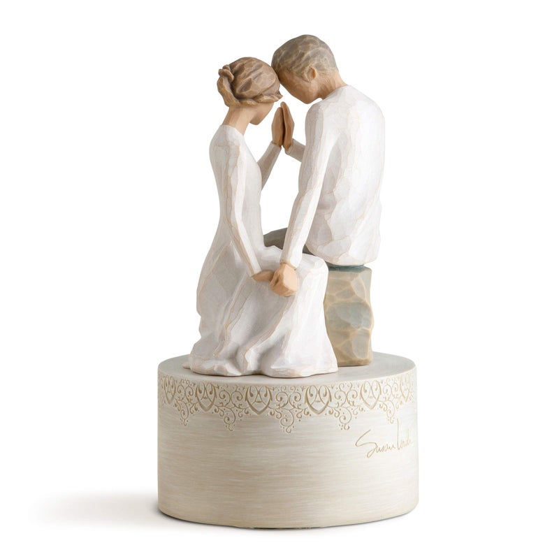 Willow Tree Around You Musical Sculpted HandPainted Musical Figure