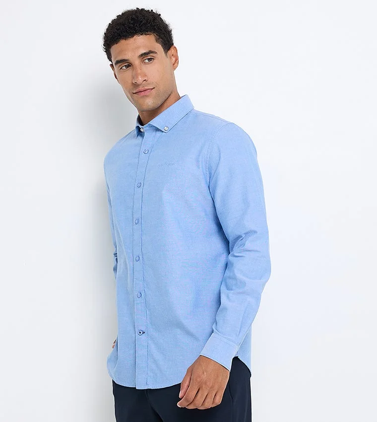Ben Sherman Ben Sherman Men's Long Sleeve Solid Shirts