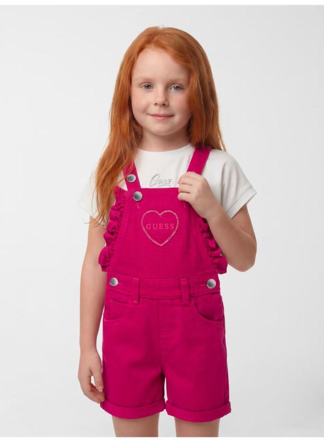 GUESS Kids Denim Playsuits - Image 4