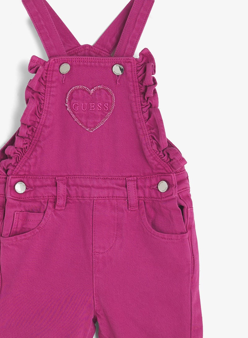 GUESS Kids Denim Playsuits - Image 3