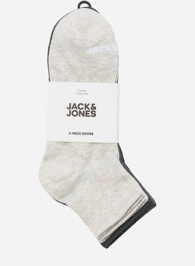 JACK & JONES Jack & Jones Set of 3 - Crew Tennis Socks