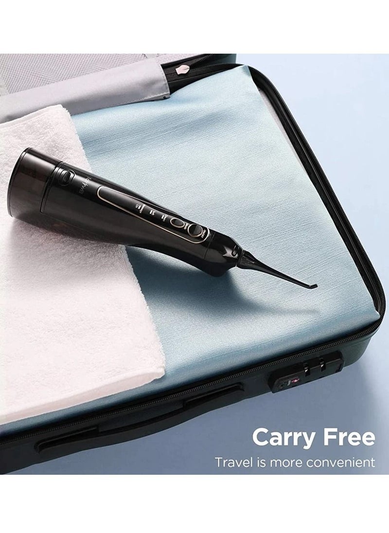 فيريويل Portable Oral Irrigator USB Rechargeable Dental Water Flosser Jet Irrigator Dental Teeth Cleaner 3 Modes 300ML Set  - Image 5