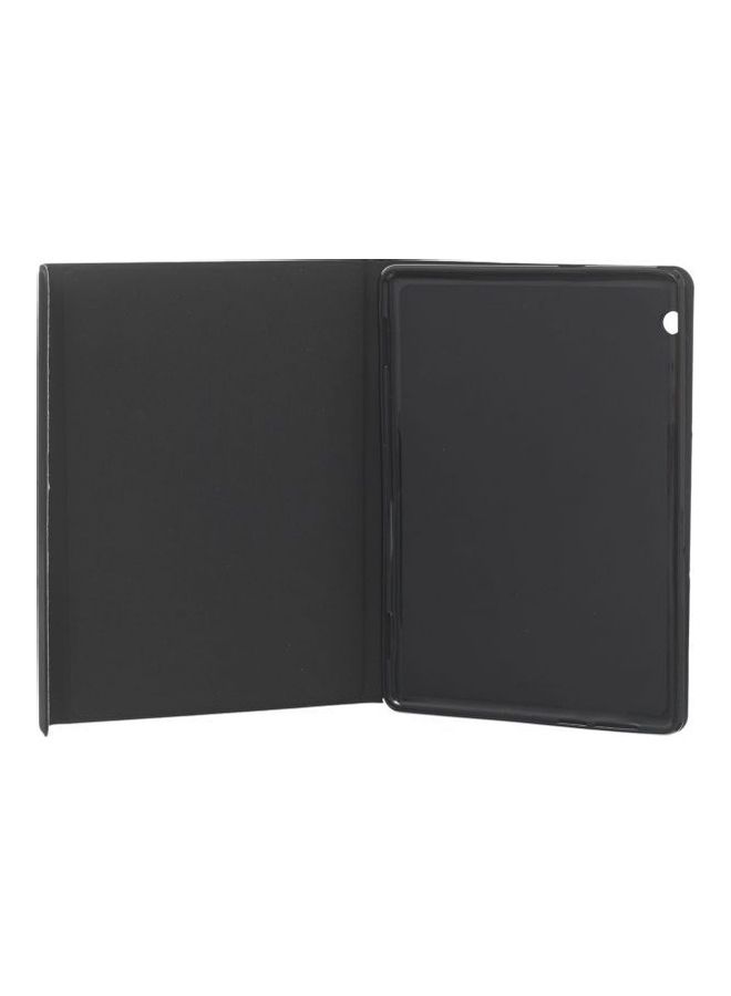 NIBEMINENT 360 Degree Full Protection Flip Wallet Megnatic Case For Huawei Mediapad T5 10 Black - Image 2