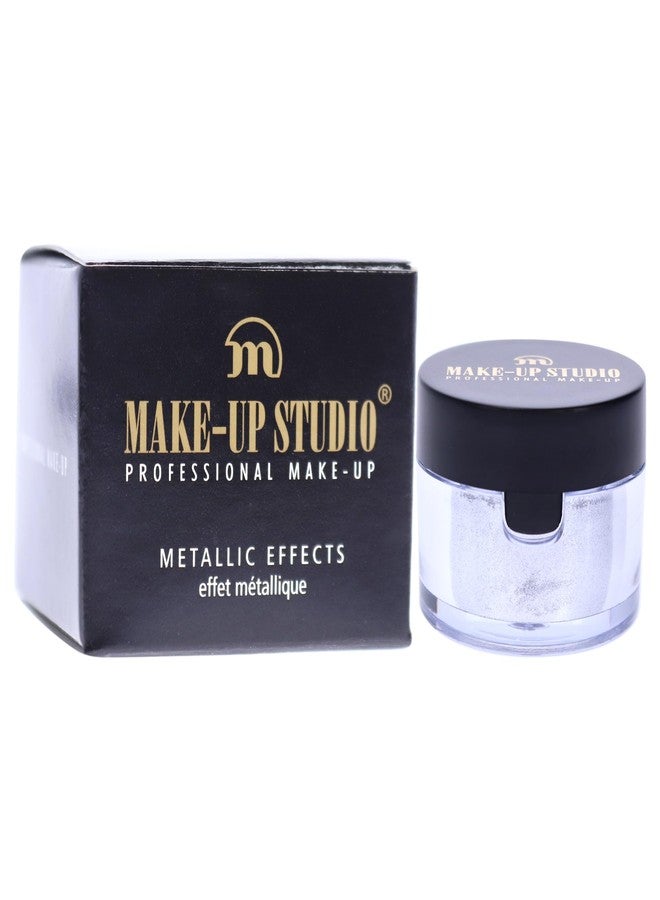 ميك اب ستوديو ظلال عيون ميتاليك إفيكتس من ميك أب ستوديو - فضي للنساء - 0.07 أونصة - Image 3