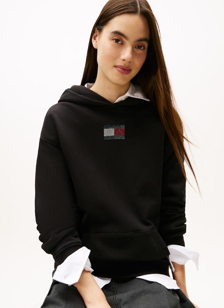 TOMMY JEANS Logo Pullover Hoodie - Image 3