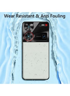 General ZTE Nubia Z60 Ultra 5G Case,Simple Plain Skin Leather Soft ShockProof Back Cover Phone Case  - Image 2
