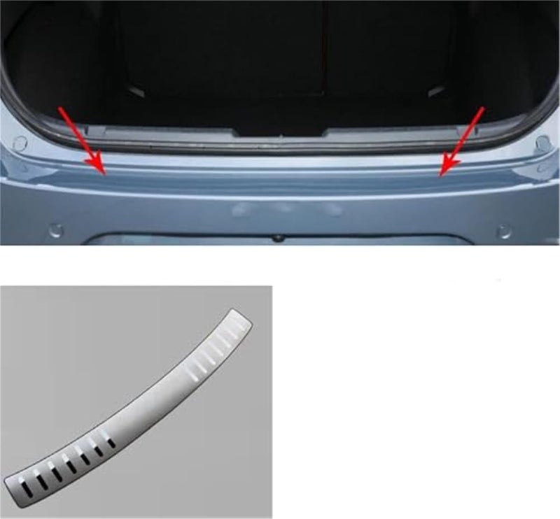 Vuzmode Stainless Steel Rear Bumper Protector for Mazda 3 Sedan - Image 4