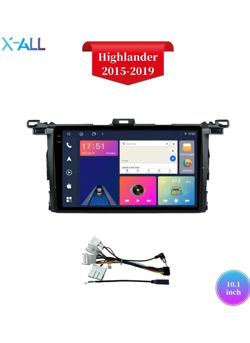 X-All Highlander 2015 Android decor and screen / 4 GB RAM + 64 GB storage + Apple CarPlay  - Image 1