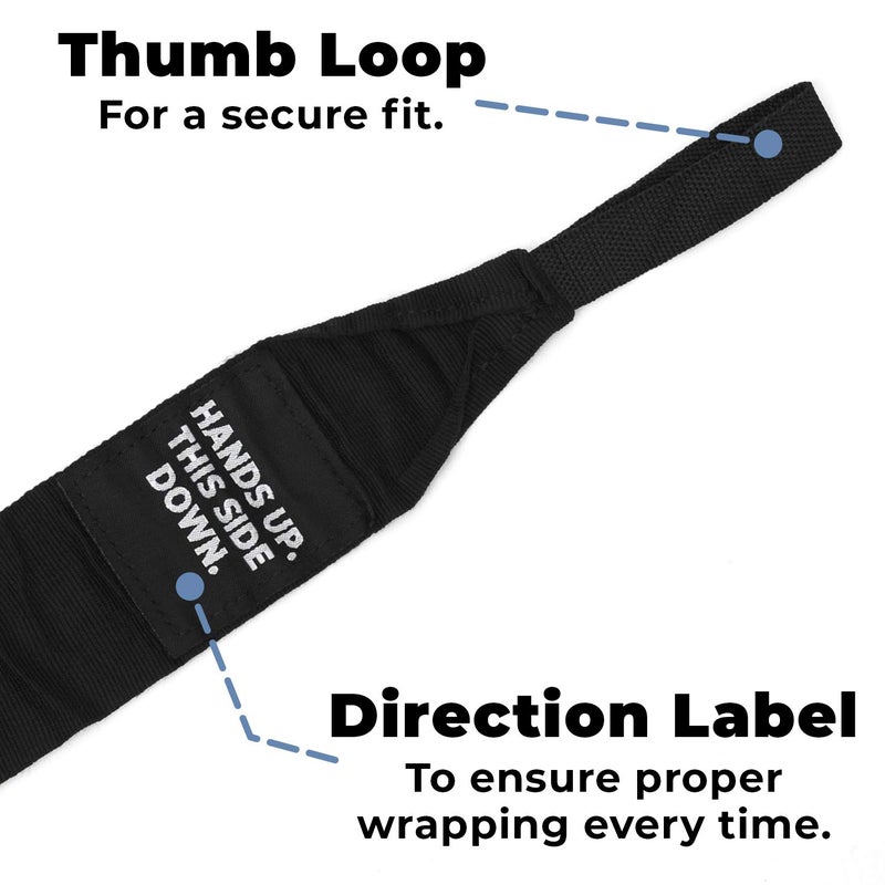 Gold BJJ Boxing Hand Wraps - Extra Long Mexican Style 200" Handwraps for Boxers, Kickboxing, Muay Thai, and MMA - Image 5