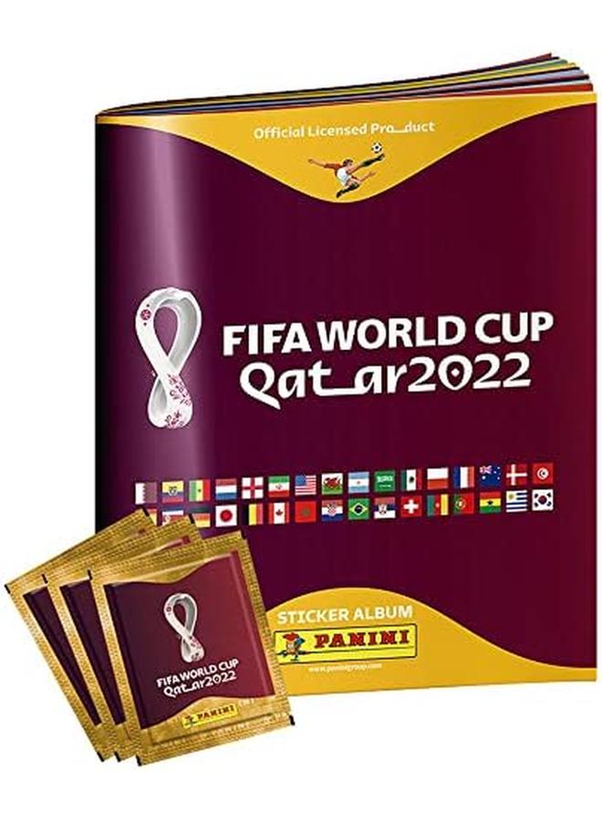 Panini Fifa Qatar World Cup 2022 Players Album With 53 Pack Of Sticker Collection Per Pack 5 Stickers - Image 2