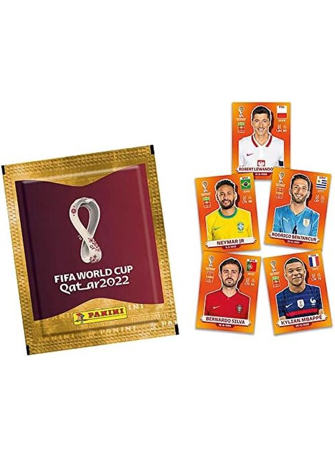 Panini Fifa Qatar World Cup 2022 Players Album With 53 Pack Of Sticker Collection Per Pack 5 Stickers - Image 4