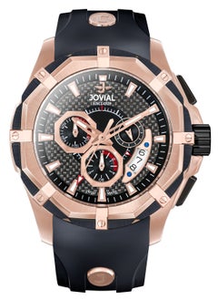 Jovial JOVIAL  12005GRRC13, Chronograph ,NOVAPRIME: a bold fusion of precision, elegance, and cutting-edge Swiss craftsmanship, designed for those who command time.  - Image 1