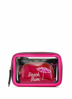VS Neon  Backstage Nestled Trio Beauty Bag Set