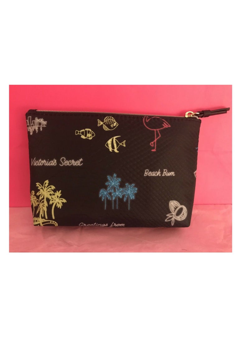 PINK - VS Neon  Backstage Nestled Trio Beauty Bag Set - Image 1