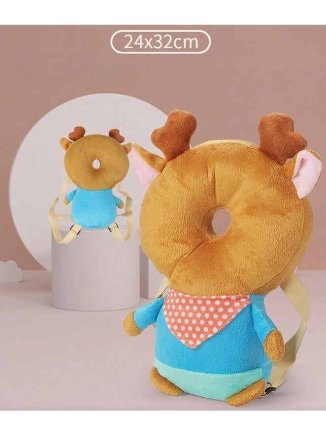 Generic Baby Head & Back Protection Cushion – Giraffe Shape, Cotton  - Image 1