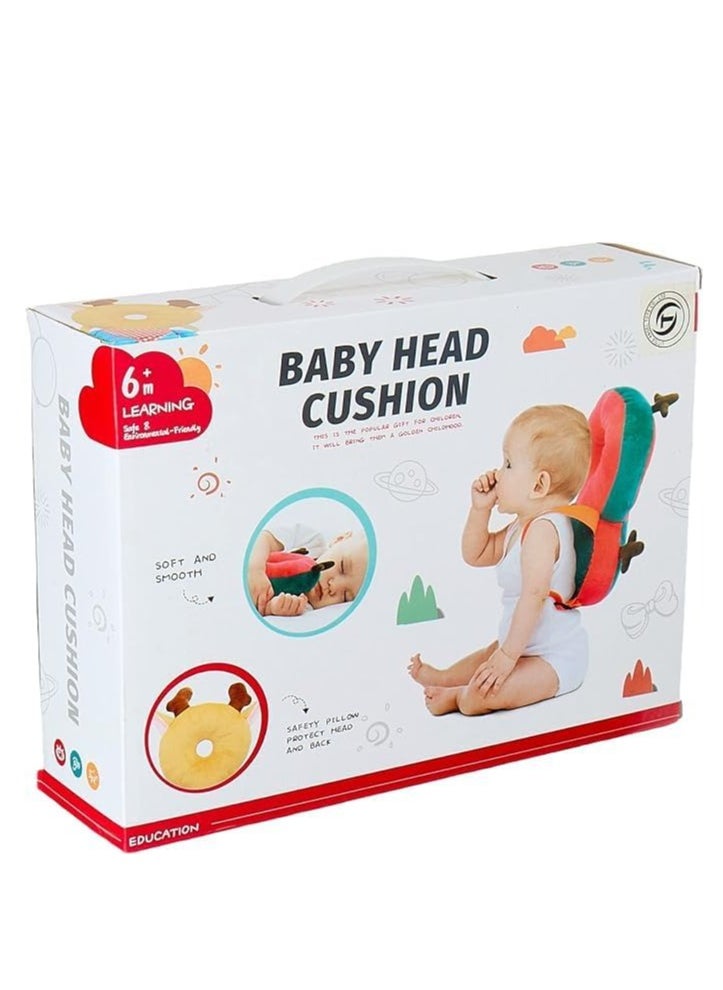 Generic Baby Head & Back Protection Cushion – Giraffe Shape, Cotton  - Image 2