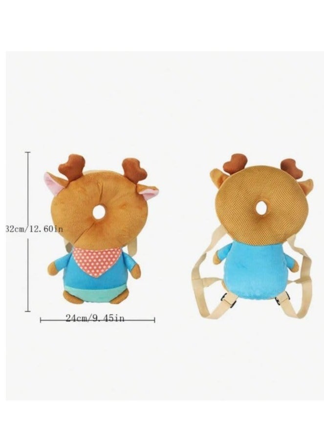 Generic Baby Head & Back Protection Cushion – Giraffe Shape, Cotton  - Image 5