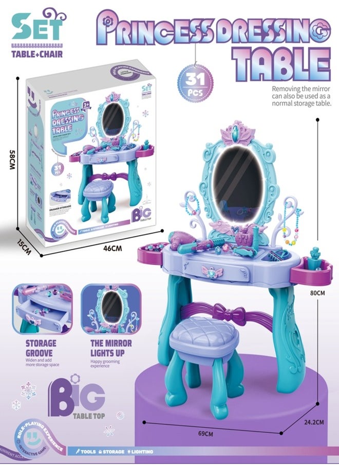 BIG BIG-PRINCESS DRESSING TABLE & CHAIR  - Image 3