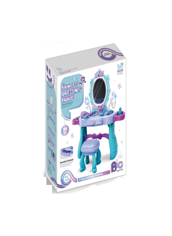 BIG BIG-PRINCESS DRESSING TABLE & CHAIR  - Image 1