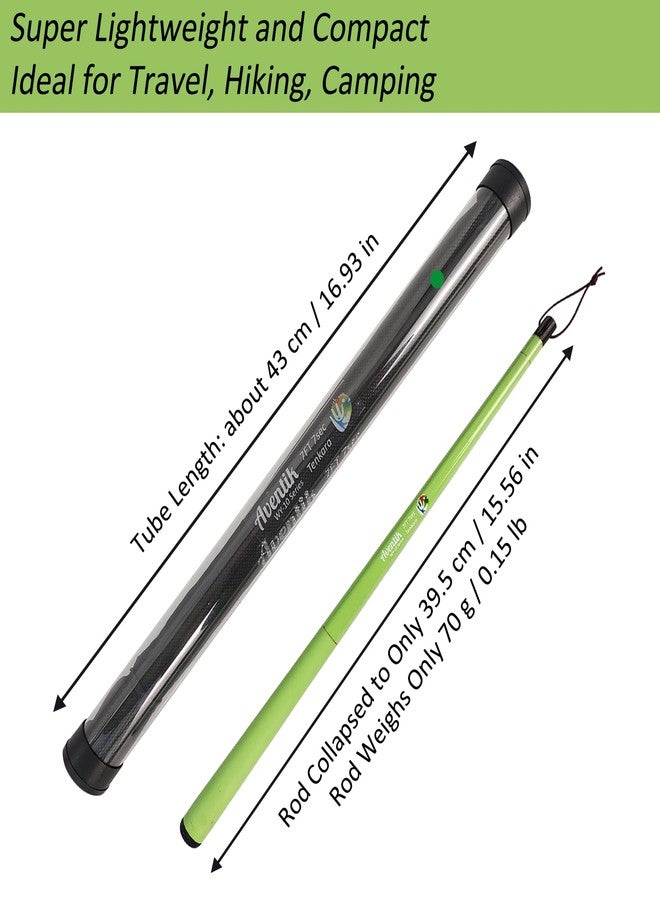 Eupheng Aventik FreshStart Tenkara Fly Fishing Rod(Green, 2.1M/7FT) - Image 2