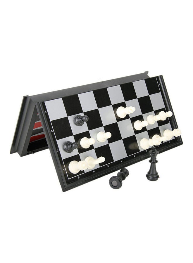 لوح شطرنج عالمي مغناطيسي 3 في 1 محمول - Image 2