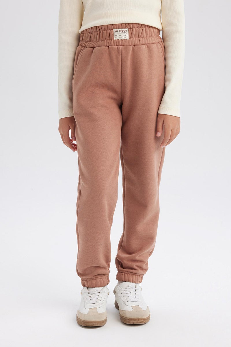 DeFacto Girl Standard Fit Elastic Waist Jogger Sweatpants  - Image 1