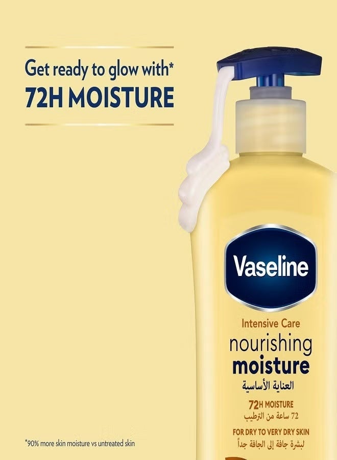 Vaseline Lotion Intensive Care Nourishing Moisture For Dry Skin 400ml - Image 3