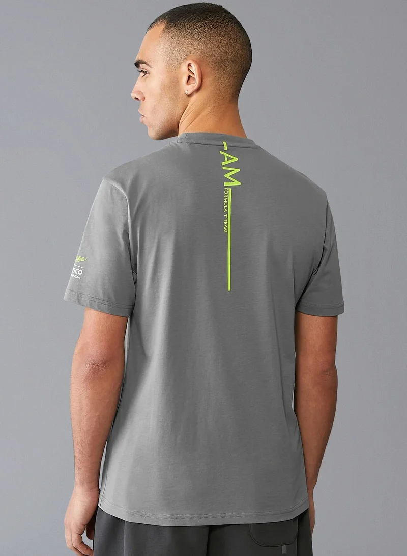 Aston Martin ASTON MARTIN F1 FW TONAL CAR GRAPHIC T-SHIRT