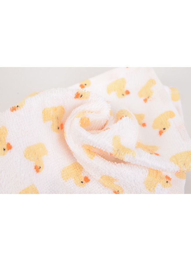 hudson baby Washcloths 4 Piece Woven Terry Duck - Image 4