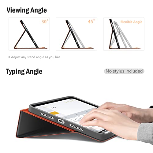 Antbox Case for iPad mini 7 A17 Pro, iPad mini 7th/6th Generation Case (2024/2021) with Pencil Holder Vegan Leather Smart Cover with Auto Sleep/Wake Stand Function - Image 4
