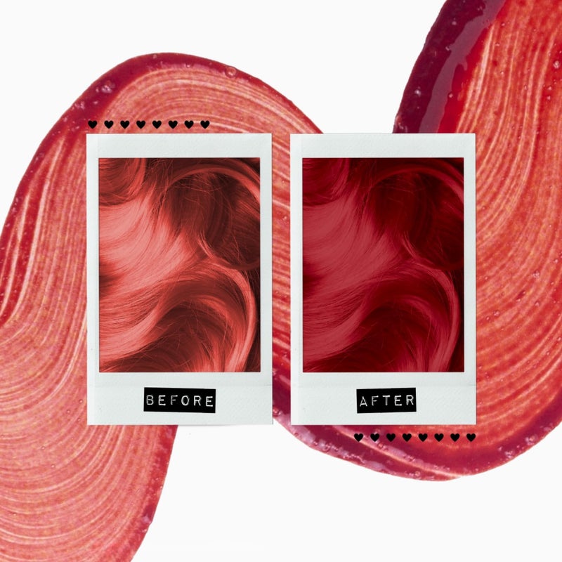 MANIC PANIC Cool Deep Blood Red Color Depositing Conditioner - Love Color Hair Conditioner Keeps Hair Vibrant, Nourished & Refreshed - Formulated with Shea Butter & Quinoa - Rock Me Red (8oz) - Image 5