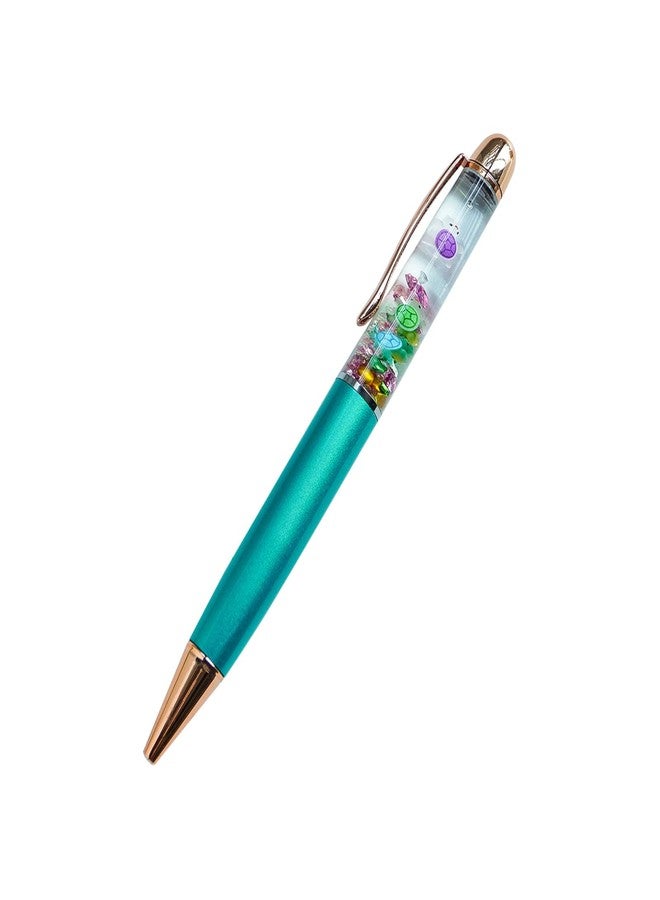 Sikyby Turtle Glow In The Dark Fun Pens Cute Floater Floating Liquid Writing Journaling Office Pen Unique Gifts - Image 1