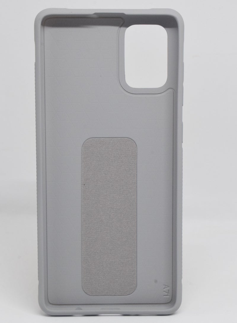 BORTONY Protective Case Cover With Finger Grip Stand For Samsung Galaxy A71 - Image 2