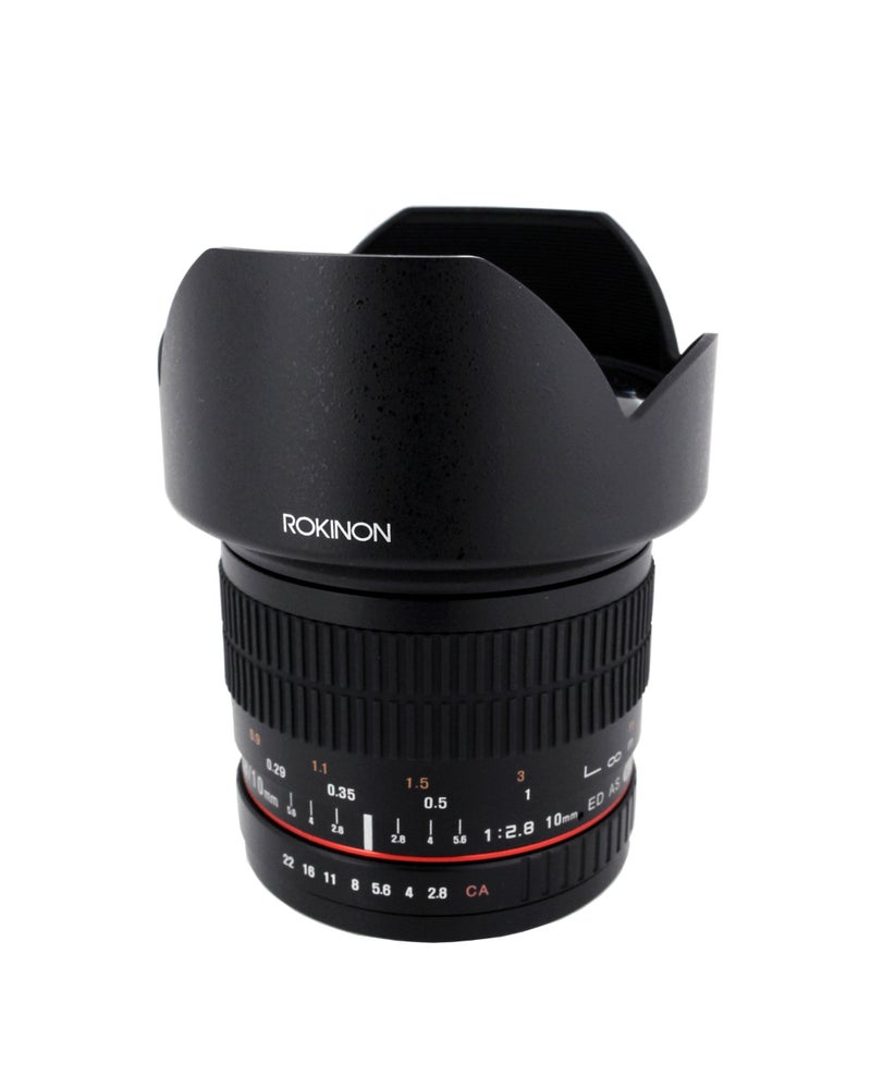 Rokinon 10mm F28 ED AS NCS CS Ultra Wide Angle Lens for Nikon Digital SLR Cameras with AE Chip for Auto Metering 10MAFN - Image 2