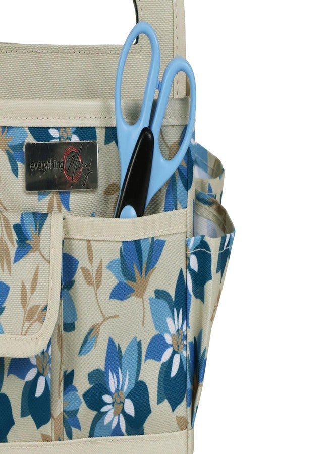 Everything Mary Collapsible Desktop Tote - Durable Storage Organizer for Office Supplies, Craft Tools, Makeup, & Nurse Essentials - Portable & Space-Saving Caddy with Carry Handle - Image 4