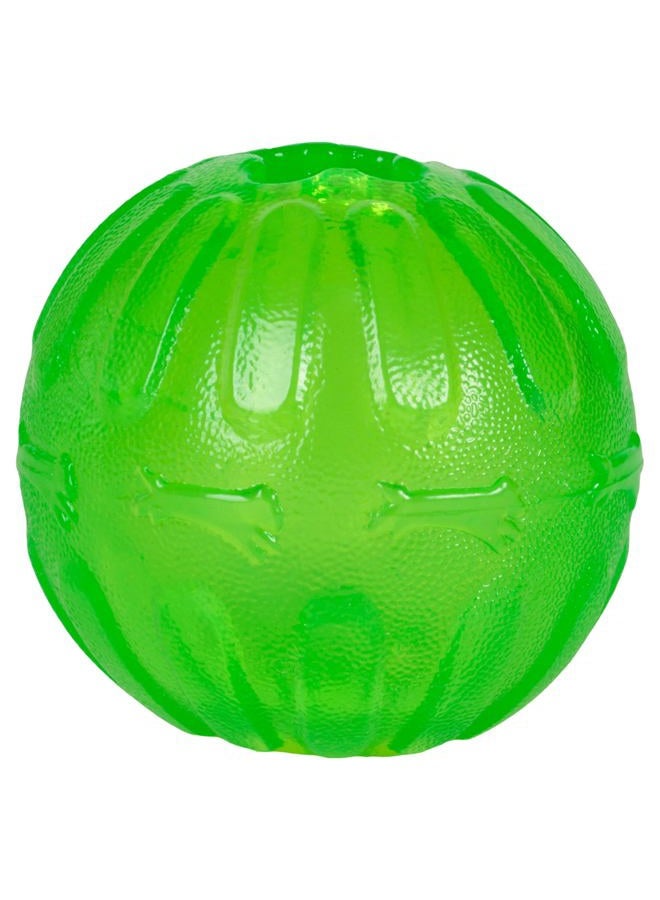 StarMark Treat Dispenser Chew Ball for Dogs, Large - Image 1