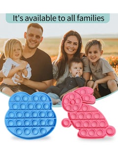 XnYao Pop Pop Bubble Sensory Toys Set of 2, Bubble Pop Fidget Toys for Kids Adults, Sensory Toys for Autism  - Image 2
