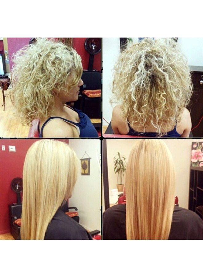 MOROCCAN KERATIN علاج الشعر بالكيراتين المغربي الأكثر فعالية لتنعيم الشعر البرازيلي 120 مل مع 30 مل من الشامبو المنقي وفرشاة التطبيق - Image 4