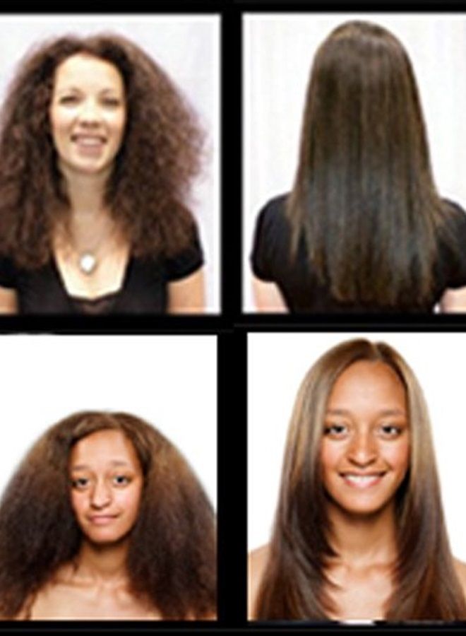 MOROCCAN KERATIN علاج الشعر بالكيراتين المغربي الأكثر فعالية لتنعيم الشعر البرازيلي 120 مل مع 30 مل من الشامبو المنقي وفرشاة التطبيق - Image 3