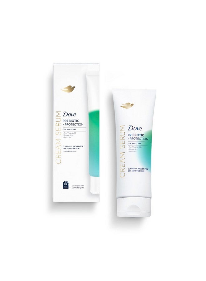 دوف كريم دوف للجسم، سيروم بريبايوتيك + حماية للبشرة الجافة والحساسة، مع بروفيتامين ب5 وحمض الستياريك ولوشن الببتيدات، 8 أونصة - Image 1