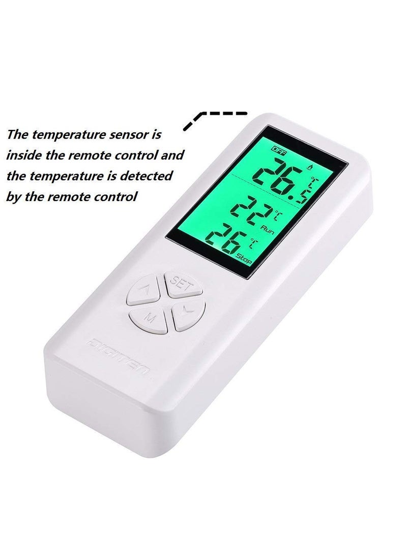 DIGITEN DIGITEN Wireless Thermostat Plug in Digital Temperature Controller Outlet Programmable Thermostat with Build-in Temperature Sensor Remote Control Greenhouse Thermostat Outlet Plug for Heater  - Image 2