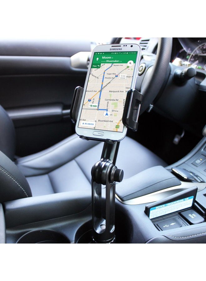 Cellet Car Phone Holder Mount, Car Cup Phone Holder Mount, Compatible with Apple iPhones, Samsung Galaxy Smartphones, Motorola Moto Google Pixel (Fits for Tesla Model 3 Y S X) Extra Long Neck - Image 3